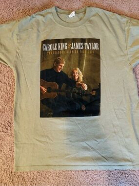 James Taylor & Carole King Concert Tee